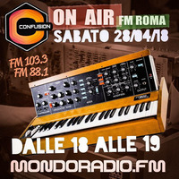 CONFUSION-ROMA ON AIR FM 103.3 MONDORADIO - ROMA 28_04_2018 by Ivano Carpenelli