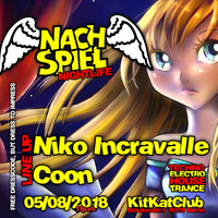 2018-08-05 Niko Incravalle, Coon - NACHSPIEL Sonntag-Nacht-Club by NACHSPIEL Sonntag-Nacht-Club