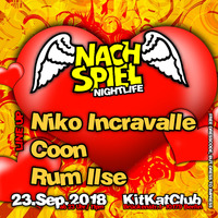 2018-09-23 Anne Decks, Niko Incravalle, Coon - NACHSPIEL Sonntag-Nacht-Club by NACHSPIEL Sonntag-Nacht-Club