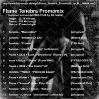 Flame Tenebra Promomix (2006) 320 by DJ Hektik