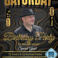  Birthday party dirk  from 17u-20u (saturday 11-5-2024) by Dj nosferatum (BE)