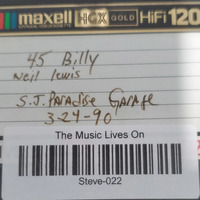 DJ Neil Lewis - 45 Billy SJ Paradise Garage March 24 1990 S022 by The Music Lives On