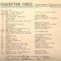 Perceptive Audio - The Bolt (SF) #21 - 1-17-77 by SFDPS