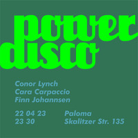 2023-04-22 Live At Power Disco (Cara Carpaccio, Conor Lynch, Finn Johannsen) by Finn Johannsen