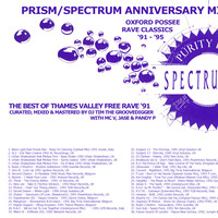 Prism/Spectrum Oxford Anniversary Mastered Mix 1990 - 1995 Best Of Thames Valley Free Rave by Tim Aldiss