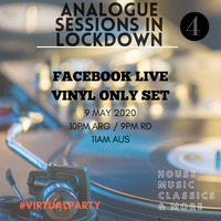 Analogue Sessions in Lockdown #4 - Live set 9/May/20 by Melbourne Retro Radio