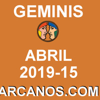 HOROSCOPO GEMINIS-Semana 2019-15-Del 7 al 13 de abril de 2019-ARCANOS.COM... by HoroscopoArcanos