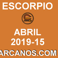 HOROSCOPO ESCORPIO-Semana 2019-15-Del 7 al 13 de abril de 2019-ARCANOS.COM... by HoroscopoArcanos