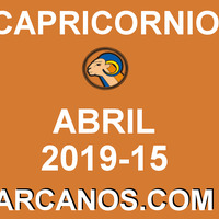 HOROSCOPO CAPRICORNIO-Semana 2019-15-Del 7 al 13 de abril de 2019-ARCANOS.COM... by HoroscopoArcanos