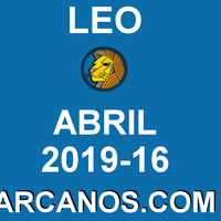 HOROSCOPO LEO-Semana 2019-16-Del 14 al 20 de abril de 2019-ARCANOS.COM... by HoroscopoArcanos