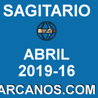HOROSCOPO SAGITARIO-Semana 2019-16-Del 14 al 20 de abril de 2019-ARCANOS.COM... by HoroscopoArcanos