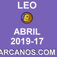 HOROSCOPO LEO-Semana 2019-17-Del 21 al 27 de abril de 2019-ARCANOS.COM... by HoroscopoArcanos