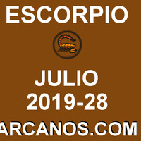 HOROSCOPO ESCORPIO - Semana 2019-28 Del 7 al 13 de julio de 2019 - ARCANOS.COM by HoroscopoArcanos