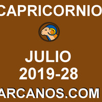 HOROSCOPO CAPRICORNIO - Semana 2019-28 Del 7 al 13 de julio de 2019 - ARCANOS.COM by HoroscopoArcanos