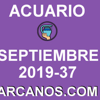 HOROSCOPO ACUARIO - Semana 2019-37 Del 8 al 14 de septiembre de 2019 - ARCANOS.COM... by HoroscopoArcanos