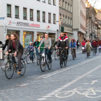 Critical Mass meets Fahrradstadt Bamberg 29.3.19 by Uni-Vox