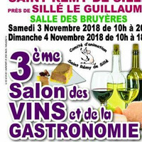 3ème édition du Salon du vin et de la gastronomie 2018.