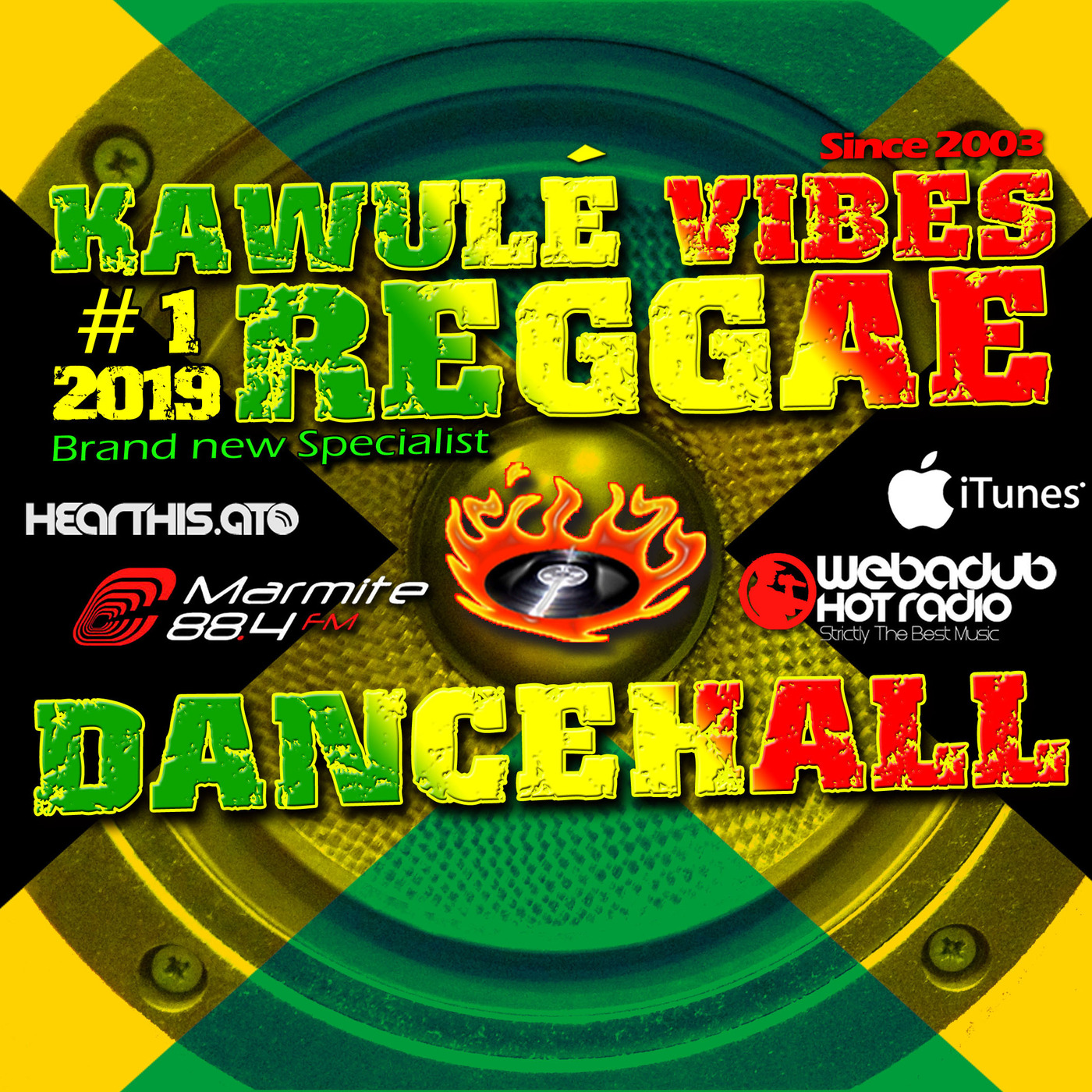 Reggae Dancehall Kawulé  Vibes Show #1 - 2019