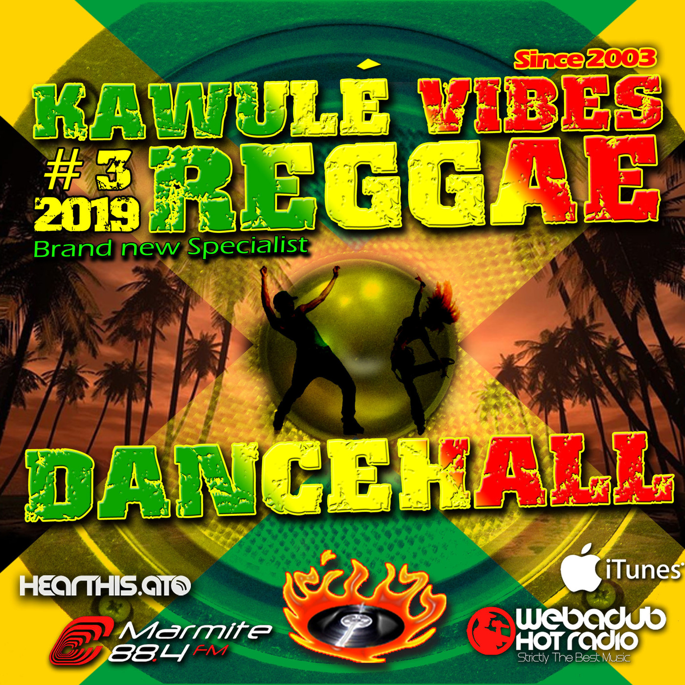 Reggae Dancehall Kawulé  Vibes Show #3 - 2019