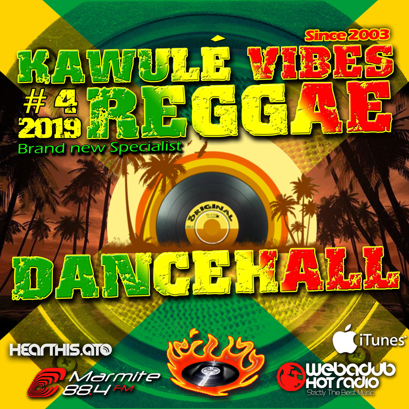 Reggae Dancehall Kawulé  Vibes Show #4 - 2019
