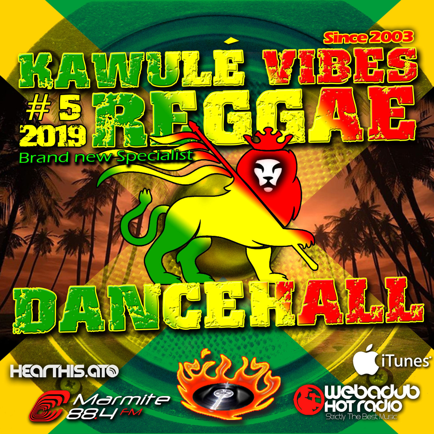 Reggae Dancehall Kawulé  Vibes Show #5 - 2019