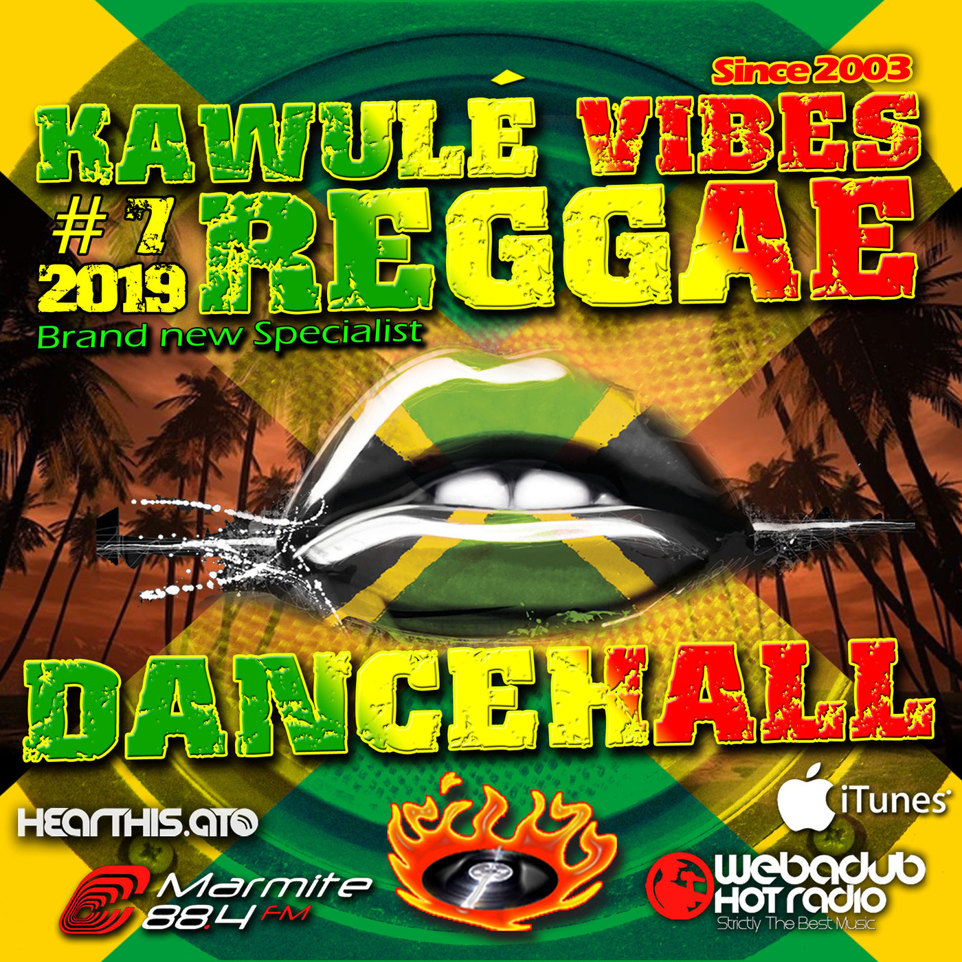 Reggae Dancehall Kawulé  Vibes Show #7 - 2019