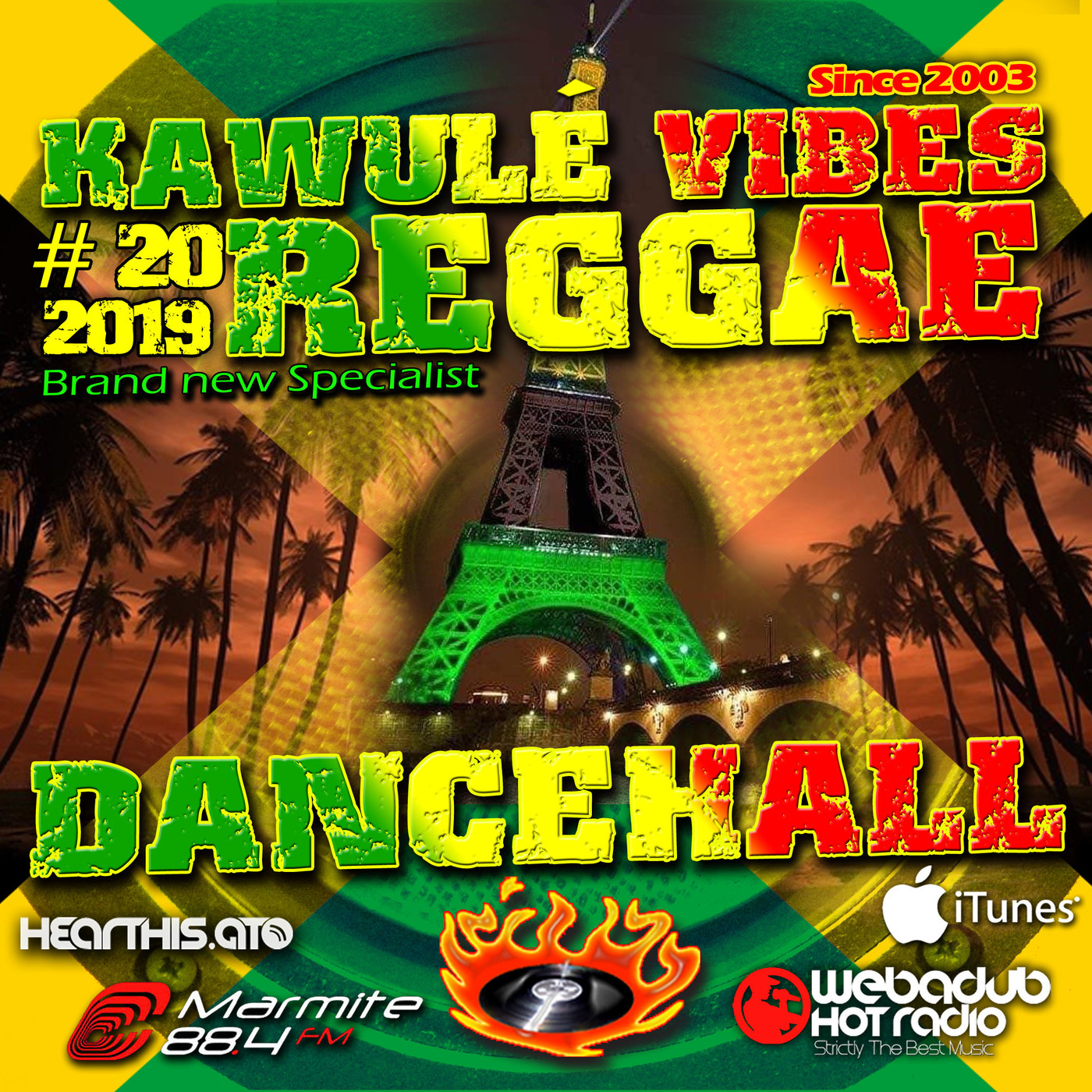 Reggae Dancehall Kawulé  Vibes Show #20 - 2019