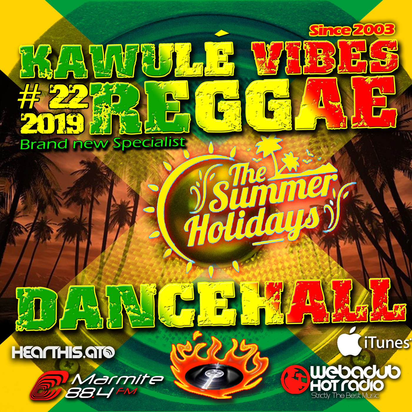 Reggae Dancehall Kawulé  Vibes Show #22 - 2019