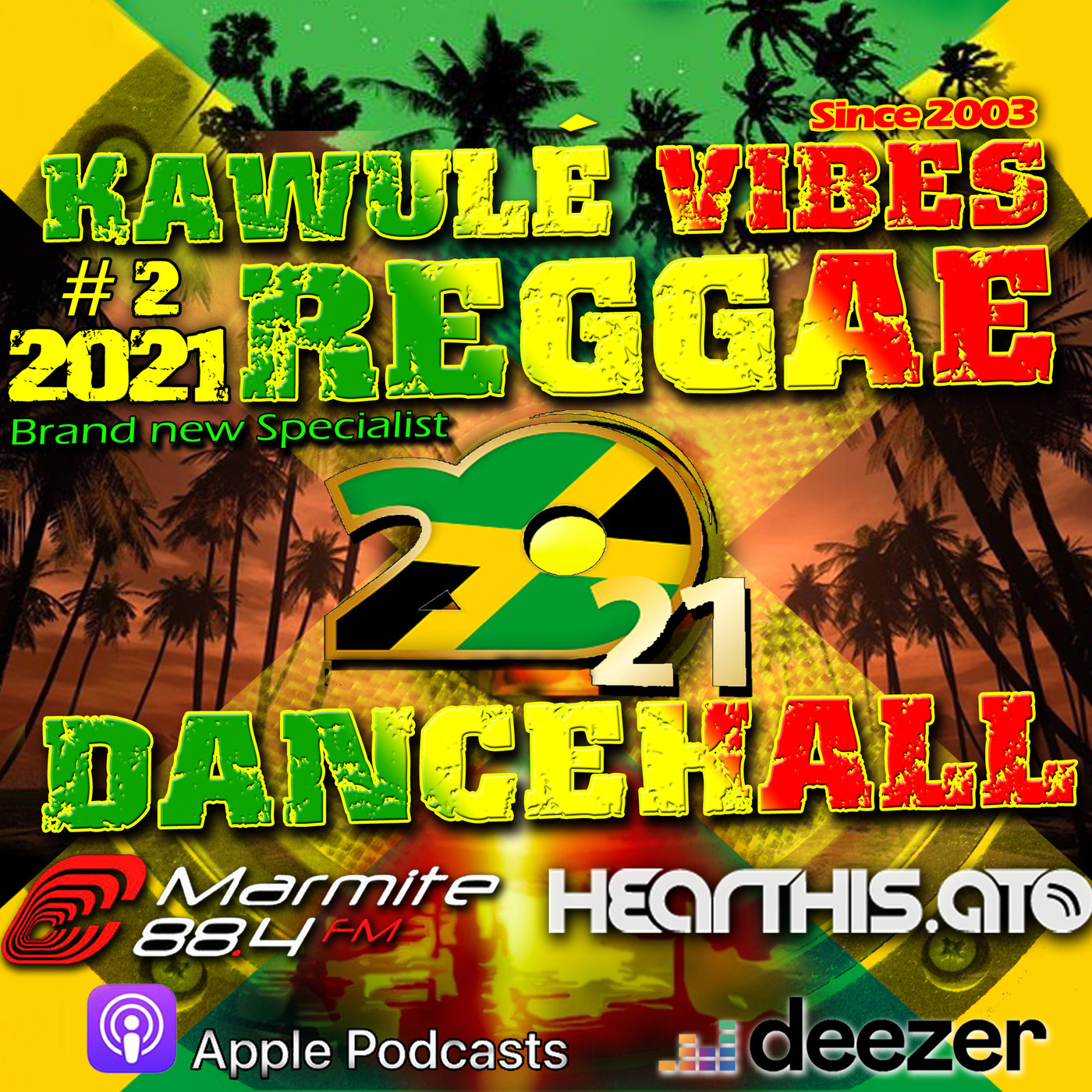 Reggae Dancehall Kawulé  Vibes Show #02 - 2021