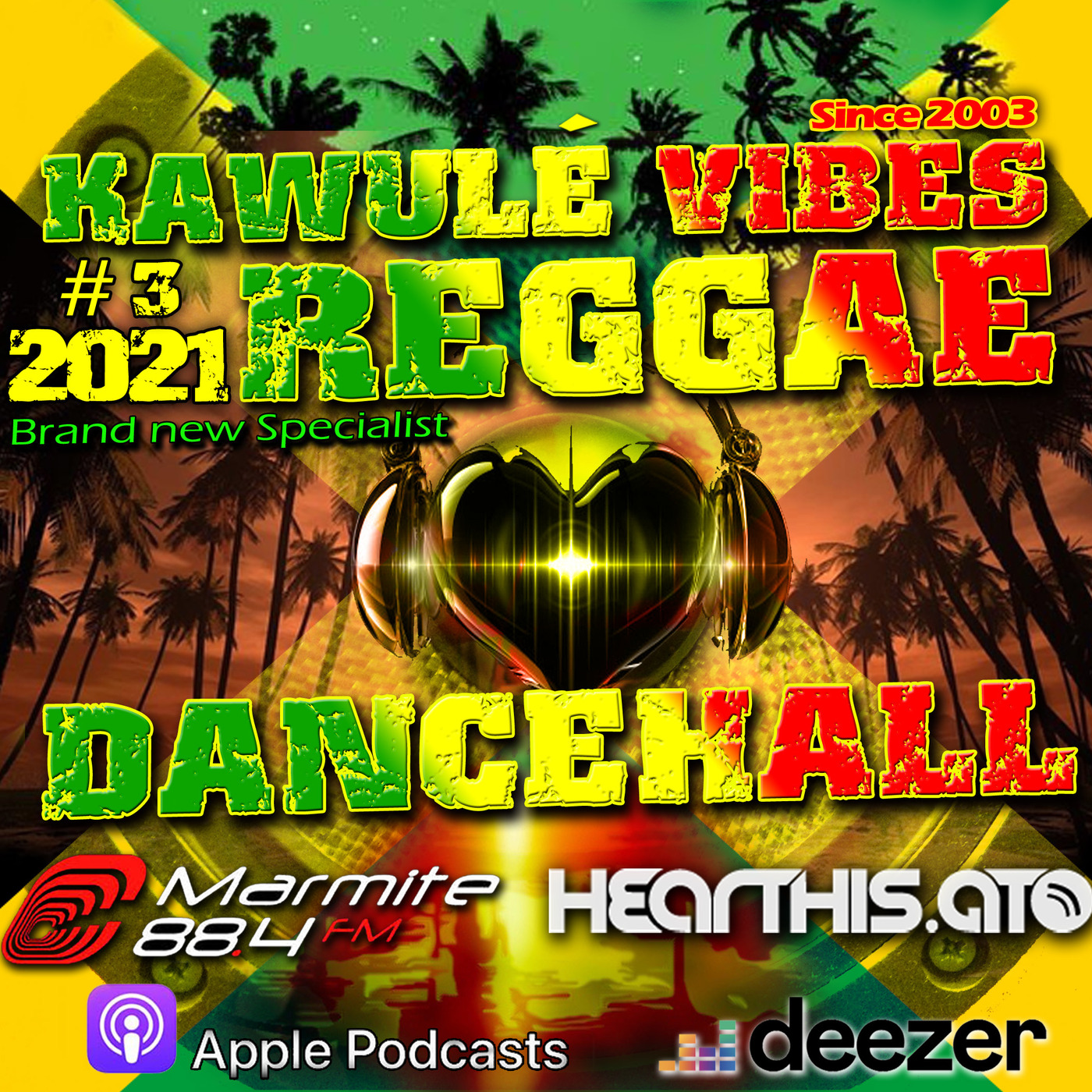 Reggae Dancehall Kawulé  Vibes Show #03 - 2021