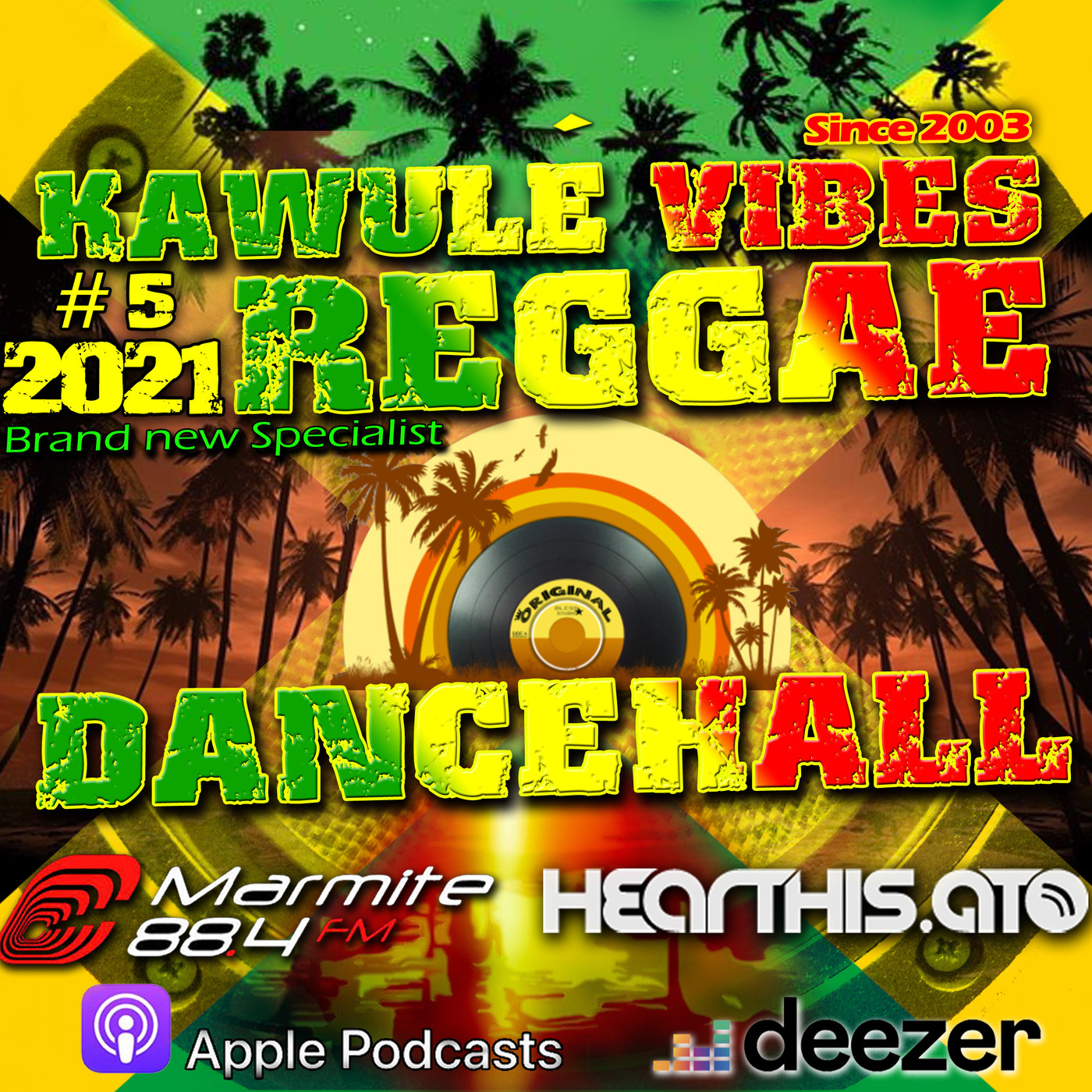 Reggae Dancehall Kawulé  Vibes Show #05 - 2021