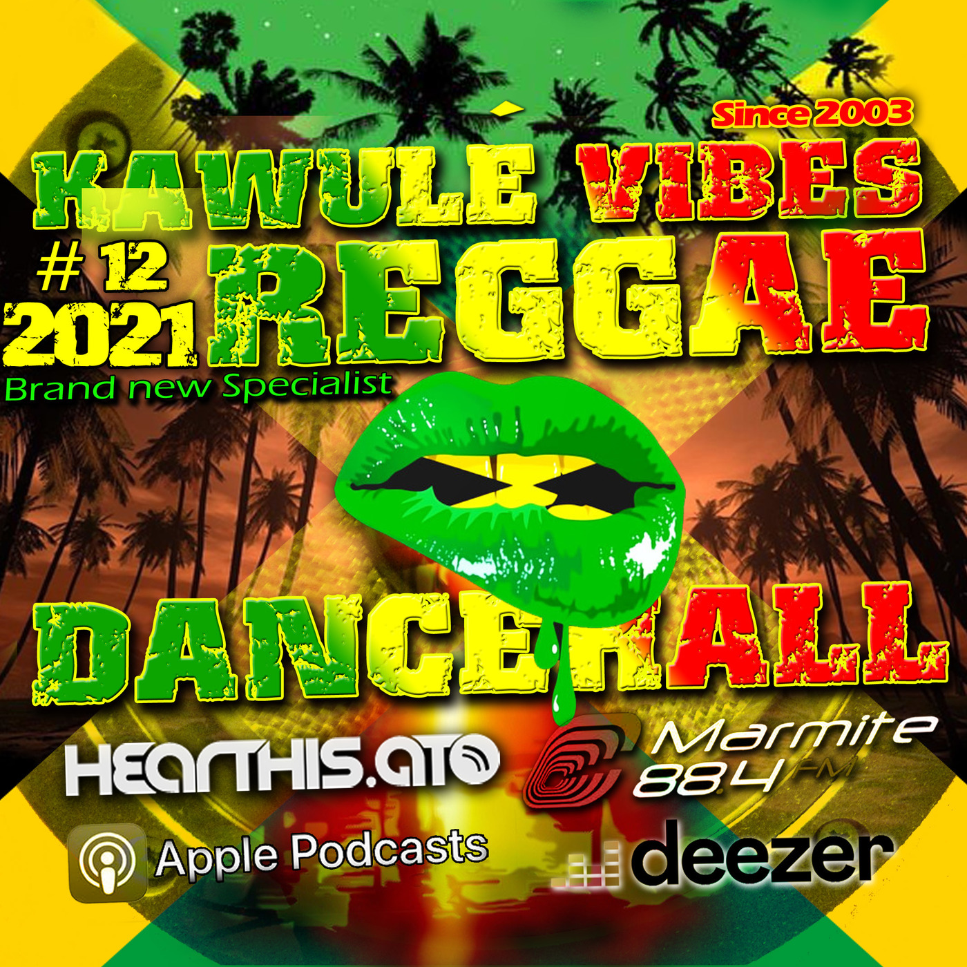 Reggae Dancehall Kawulé  Vibes Show #12 - 2021