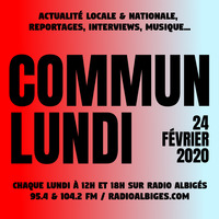 Commun Lundi 24 février 2020 - Réforme des retraites, Concerts avec Algorithme et Occitanie au Zenith &amp; 7ème cérémonie des Doigts d'Or by Radio Albigés