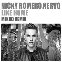 NICKY ROMERO &amp; NERVO - LIKE HOME (MIKRO REMIX) supported by TOM SWOON by Mikro