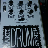 Rakit Drum Synth sound demo jam by mudpeople