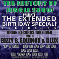 The History of Jungle Show 1st Birthday, Equinox, Bizzy B, Dlux, Tim Reaper, Dwarde, Pesk - 27.03.18 by The History of Jungle Show