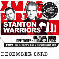 Chinese Laundry Promo 2011- Shout Out To Stanton Warriors (mixed by Def Tonez) by DefTonez