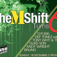 Live on The M-Shift show episode 208 on NSB Radio 2010 (feat. MC D) by DefTonez