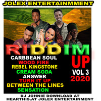 RIDDIM UP VOL 3 DJ JOHNIE by Jolex Entertainment United Kingdom.