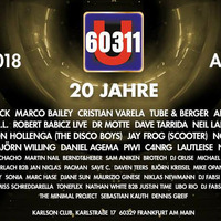 DJ Cruse  Live@ 20 Jahre U60311 Frankfurt 2.10.2018 by DJ Cruse