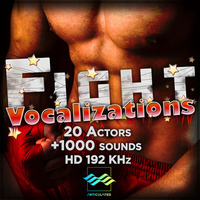 Fight Vocalizations - Sound Effects Library [ Audio Demo ] by Articulated Sounds