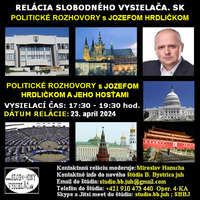 Politické rozhovory 199 - 2024-04-23 Dr. Jozef Hrdlička by Slobodný Vysielač