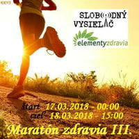 Maratón zdravia III. SV