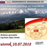 Ekonomická demokracia 93 - 2018-07-11 Prečo Slovensko potrebuje iný hospodársky systém ako ten dnešný? by Slobodný Vysielač