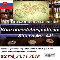 Klub národohospodárov Slovenska 21 - 2018-11-20 by Slobodný Vysielač