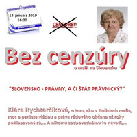 Bez cenzúry 124 - 2019-01-13 „PRÁVNY A ČI PRÁVNICKÝ JE ŠTÁT SLOVENSKÝ ?“ by Slobodný Vysielač