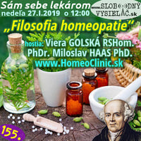 Sám sebe lekárom 155 - 2019-01-27 „Filosofia homeopatie“ by Slobodný Vysielač