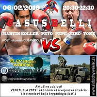 Casus belli 60 - 2019-02-06 Aktuálne udalosti, VENEZUELA 2019 : ekonomická a vojenská situácia, Elektronický boj a kryptológia časť 1 by Slobodný Vysielač