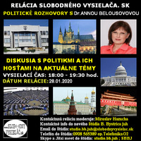 Politické rozhovory 34 - 2020-01-28 Dr. Anna Belovsovová by Slobodný Vysielač