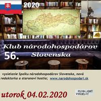 Klub národohospodárov Slovenska 56 - 2020-02-04 by Slobodný Vysielač